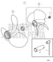Volvo Penta I3 Front Aluminium Three Blade Left Hand Rotation Duoprop Straight Splin (21260643)