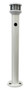 Seaview 36" White Light Post With LTBLED12 Nav Light SVLTP36LED
