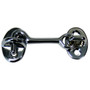 Whitecap Cabin Door Hook - CP/Brass - 2" S-1401C