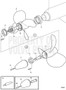 Volvo Penta T5 Rear Nibral Four Blade Aluminum Duoprop (3861103)