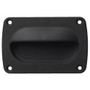 Whitecap Nylon Flush Pull - Large - Black 3364BC - Apollo Lighting