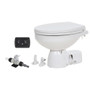Jabsco Quiet Flush E2 Fresh Water Toilet Regular Bowl - 24V – Soft Close Lid 38045-4194RSP - Apollo Lighting