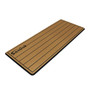SeaDek 14" x 36" 20mm Dual Density Small Teak Helm Pad w/SeaDek Logo - Brushed Texture - Mocha/Black (355.6mm x 914.4mm x 20mm) 53602-80327