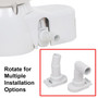 Jabsco Quiet Flush E2 Raw Water Marine Toilet, Regular Bowl, 24V, Soft-Close Lid - Apollo Lighting