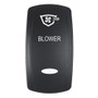 Pacer Actuator - 'BLOWER' f/V Series Contura Switches - Black - Laser Etched (Top/Bottom Light) EV2LE-BLWR