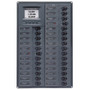 BEP Millennium Series DC Circuit Breaker Panel w/Digital Meters, 28SP DC12V M28-DCSM