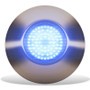 Lumishore SUPRA TIX1604 Interchangeable Thru-Hull Underwater LED Light, Blue/White Light, 20,000 Lumens, 110 Degree Beam