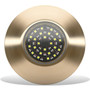 Lumishore EOS TIX804 Interchangeable Thru-Hull LED Light, RGBW, 10.5-31V DC, 12,000 lm White Output, 110° Beam, Marine Bronze Body