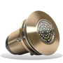 Lumishore EOS TIX804 Interchangeable Thru-Hull LED Light, RGBW, 10.5-31V DC, 12,000 lm White Output, 110° Beam, Marine Bronze Body