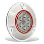 Lumishore ORA SMX11 Surface Mount Underwater LED Light, Blue Light, 10.5-14.5V DC, IP68, 60° Beam, 85mm Face Diameter