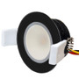 Lumishore LUX DL50 Downlight, 5W, 10.5-31V DC, IP68, CRGBW, Tunable White 2700K-6500K, Black Bezel - Apollo Lighting