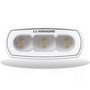 Lumishore LUX 4 in LED Flood Light, CRGBW Color Change, 2700K-6500K Tunable White, White Finish, 10.5-31V DC, IP68, 1,050 Fixture Lumens, 70-90° Oval Beam - Apollo Lighting