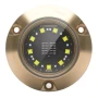 Lumishore ECLIPSE SMX24 Surface Mount Underwater LED Light, Blue Light, 12V DC, 3,100 Fixture Lumens, 90° Beam, Marine Bronze Body