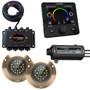 Lumishore LUX SMX154 Surface-Mount Underwater LED Light Kit, 2-Light Set, RGBW, Hub, Display, LUX Command Center, IP68, 7000 Fixture Lumens