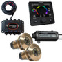 Lumishore EOS TIX404 Underwater LED Light Kit, 2 Lights, Blue/White Light, 12/24V, Hub, Command Center, Display