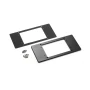 Garmin JL Audio MediaMaster Source Unit Adaptor Plate, Black Anodized Aluminum, Up to 208 x 80 mm Openings