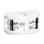 Lopolight Series 200-024 180 Deg White LED Navigation Light, 2NM, Vertical Mount, For Vessels Under 50m, 10-32VDC, IP68, COLREG72, USCG