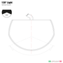 Lopolight LED Stern Light, 2 NM, Vertical Mount, 10-32VDC, IP68