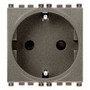 Vimar Arké 19208 SICURY SCHUKO Socket Outlet, 16A 250V, 2-Module, IP20