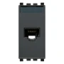 Vimar EIKON RJ45 Netsafe Outlet, T568A/B, Insulation-Piercing Terminals