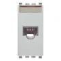 Vimar EIKON RJ45 Netsafe Outlet, T568A/B, Insulation-Piercing Terminals