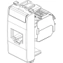 Vimar EIKON RJ45 Netsafe Outlet, T568A/B, Insulation-Piercing Terminals
