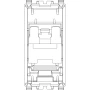 Vimar EIKON RJ45 Netsafe Outlet, T568A/B, Insulation-Piercing Terminals