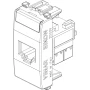 Vimar EIKON RJ45 Netsafe Outlet, T568A/B, Insulation-Piercing Terminals