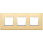 Vimar Eikon EVO 6-Module Cover Plate, 2+2+2 Layout, 71mm Centers