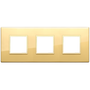 Vimar Eikon EVO 6-Module Cover Plate, 2+2+2 Layout, 71mm Centers