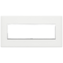 Vimar Eikon EVO 7-Module Cover Plate, Horizontal/Vertical Mount