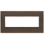 Vimar Eikon EVO 7-Module Cover Plate, Horizontal/Vertical Mount