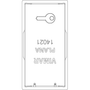 Vimar Plana 1M Interchangeable Button, Single Rocker, IP40, Lightable, Halogen-Free Thermoplastic