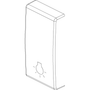 Vimar Plana 1M Interchangeable Button, Single Rocker, IP40, Lightable, Halogen-Free Thermoplastic