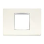 Vimar Eikon Classic Cover Plate, 2-Central-Module, Horizontal/Vertical Mount