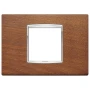 Vimar Eikon Classic Cover Plate, 2-Central-Module, Horizontal/Vertical Mount
