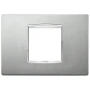 Vimar Eikon Classic Cover Plate, 2-Central-Module, Horizontal/Vertical Mount
