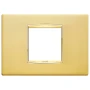 Vimar Eikon Classic Cover Plate, 2-Central-Module, Horizontal/Vertical Mount