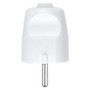 Vimar Supernova German/French S31 2P+E Axial Plug, 16A, 250V, IP20, Screwed Terminal - Apollo Lighting