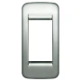 Vimar Idea Rondò Cover Plate, 1-Module, Die-Cast Metal, Panel Mount