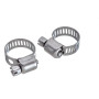 Attwood Marine Fuel Line Splice Kit, For 1/4 in ID Fuel Line, In-Line, Brass Mender, 2 Stainless Steel Clamps - Apollo Lighting