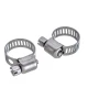Attwood Marine Fuel Line Splice Kit, For 1/4 in ID Fuel Line, In-Line, Brass Mender, 2 Stainless Steel Clamps