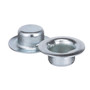 Attwood Marine Pal Nuts, For 5/8 in Roller Shafts, Zinc-Plated, Set of 8