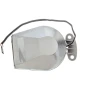 Attwood Marine Low-Profile Compact Horn, 12V, Chrome Plastic