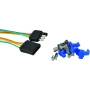 Attwood Marine Complete Trailer Wiring Kit, 25 ft, 4 Quick Connectors, 8 Attachment Clips