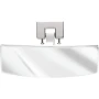 Attwood Marine Perma-Plate Ski Mirror, Universal Mount, 180 Degree Convex, Shatterproof