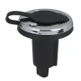 Perko 1045 Plug-In Pole Light Base, 2-Pin, 0° Rake, 2-1/4 in OD