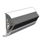 TACO Marine Aluminum Rub Rail, 1-1/2 in x 5/8 in, 12 ft, Clear Anodized