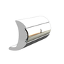 TACO Marine Rigid Vinyl Rub Rail, 2-1/8 in x 1-3/8 in, 20 ft, Frosty White, #10 Screw on 8 in Centers