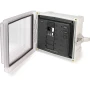 Blue Sea Systems SMS Surface Mount System Panel Enclosure, IP66, Glass-Filled Polycarbonate, Clear Cover, 6 x 6 x 4 in